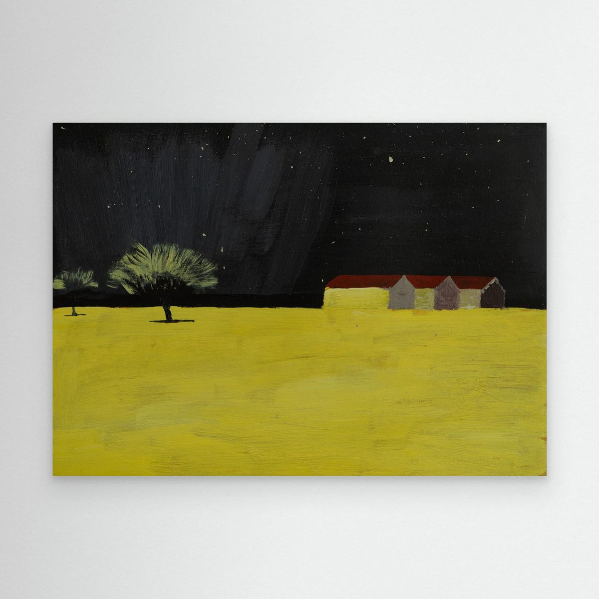 Yellow field at night - Copy